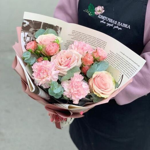 Букет "Ванильный пломбир"