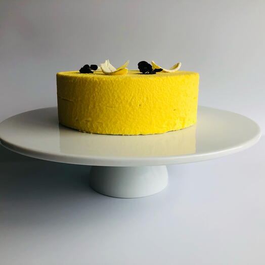 Mango, Passionfruit   Coconut Mousse Cake