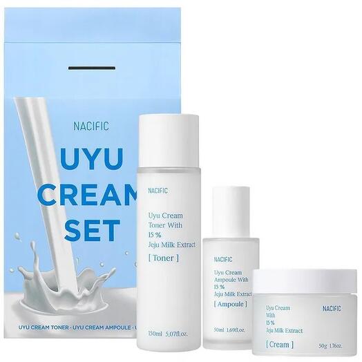 Nacific UYU Cream Triple Set Набор уходовых средств, Косметика и