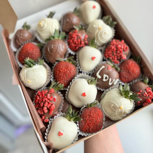 Клубника в шоколаде , 20 штук