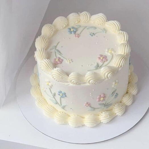 Classic Elegant Butter cream cake