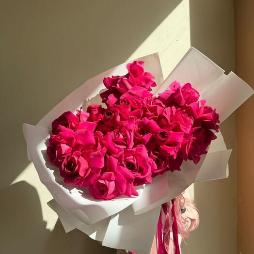 Fuschia pink bouquet