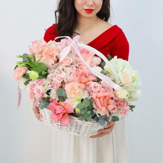 Букет Аура в корзинке
