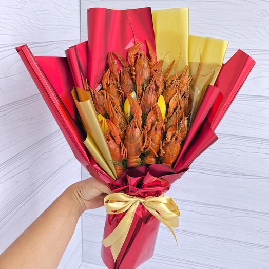 Букет "Красный рак"