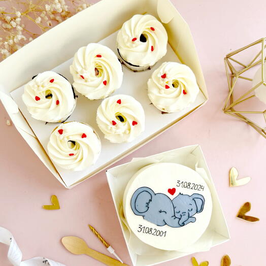 Праздничный набор для мамы, малыша, ребенка на день рождения, маме, племян, дочери, сыну