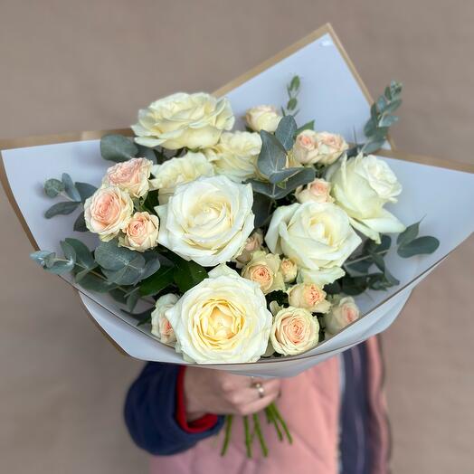 For you with a white rose