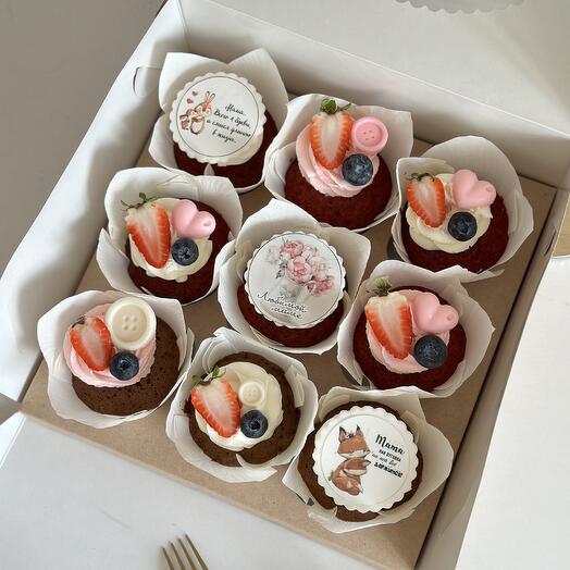 Капкейки Маме