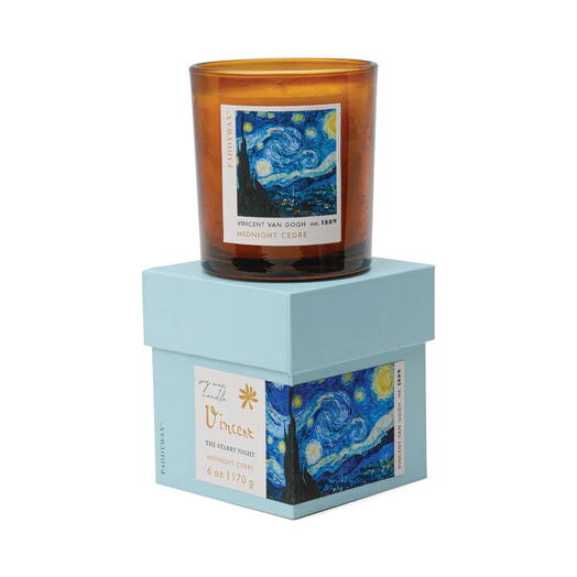 Midnight Cedre Aromatic Candle (Vincent Van Gogh. The Impressionist Collection)