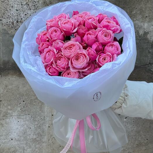 Monobooket de rosas de peonía (7)