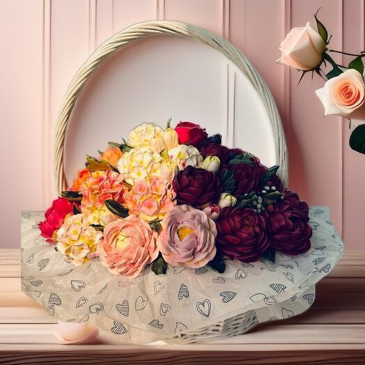 Зефирная корзина