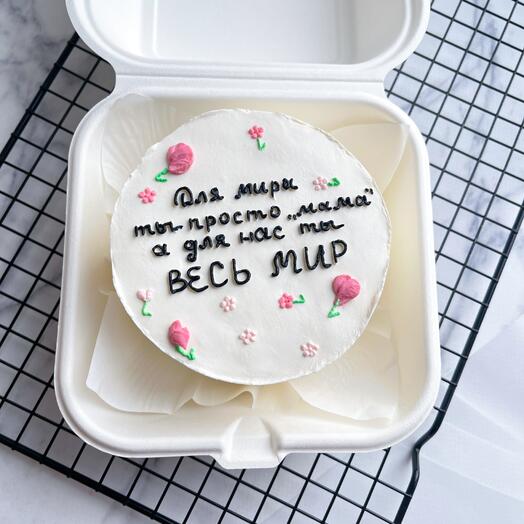 Бенто-торт для мамы