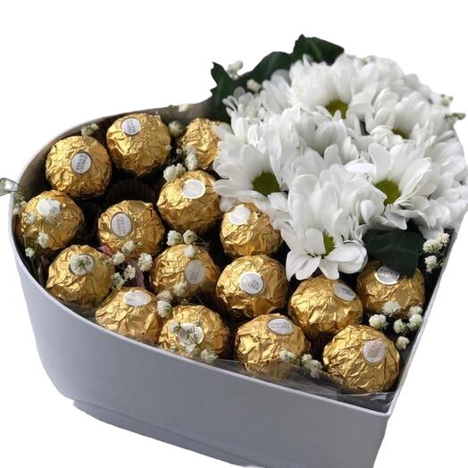 White Daisy with Rocher