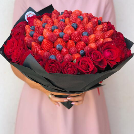 Bouquet « Fraise royal »