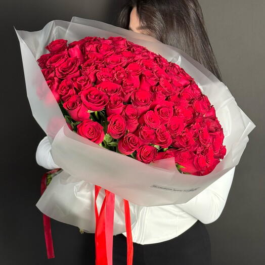 🌹101 КРАСНЫЕ РОЗЫ (-30%)🌹