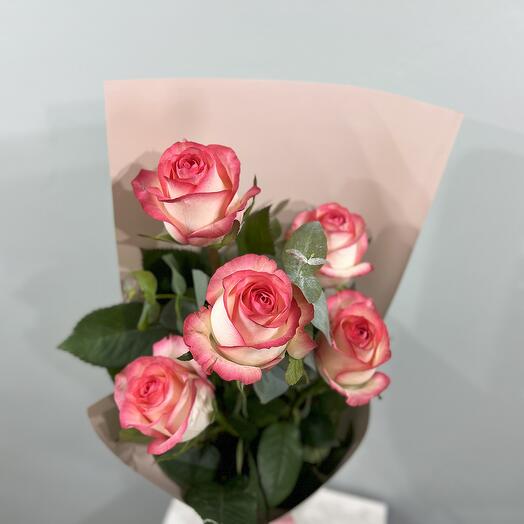 5 roses Jumelia