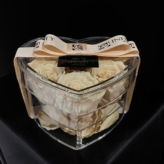 Infinity Heart Box — Cream Edition