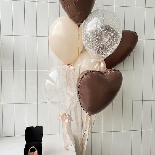 Set of 7 balloons "Inspired by Anna Krasovskaya"