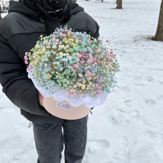 Цветы в коробке