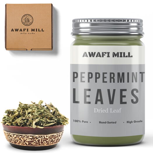 AWAFI MILL Peppermint Leaf | Mentha Piperita Tea - Pack of 100 Gram