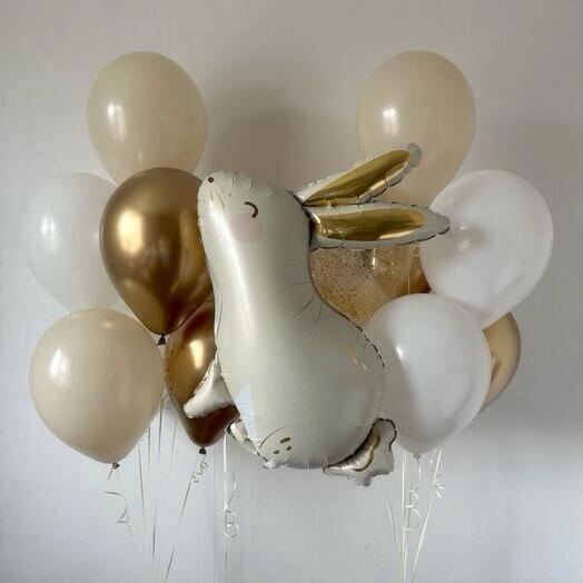 A set of balls Golden ears bunnies