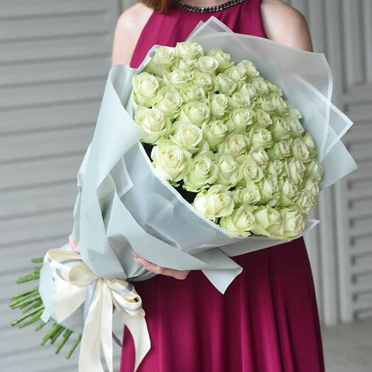 51 White Roses