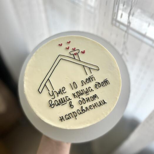Макси бенто торт с крышей