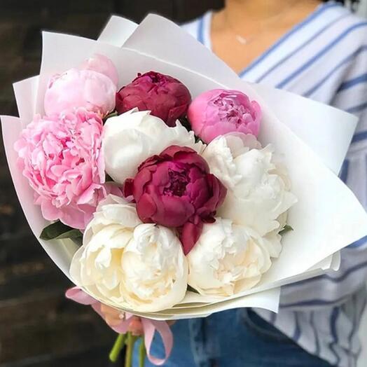 Микс пионов