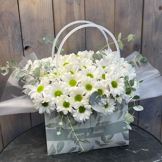 Cesta de flores