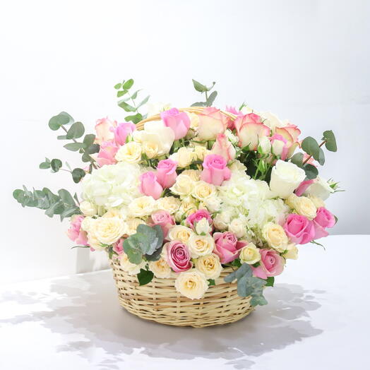 Premium Flowers Basket