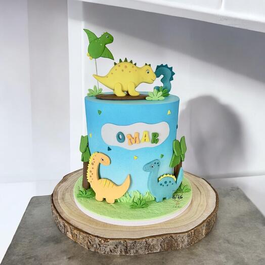 Dinasour cake - Kids Birthday cake