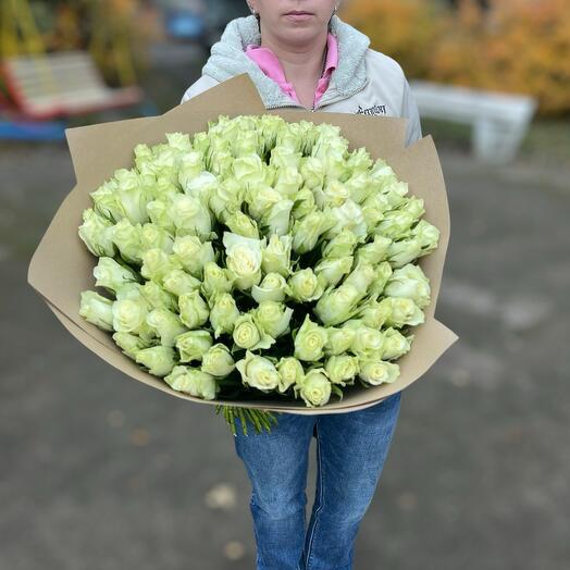 Розы 101 штука 50 см