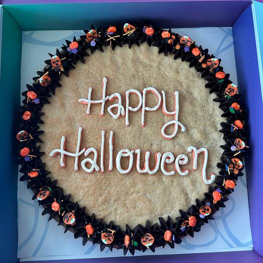 Halloween cookie cake