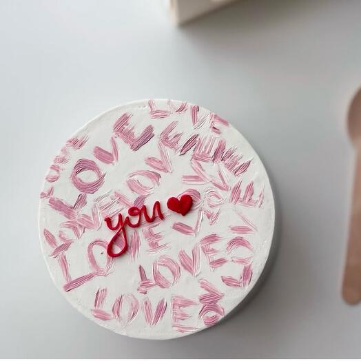 Love you cake 700g