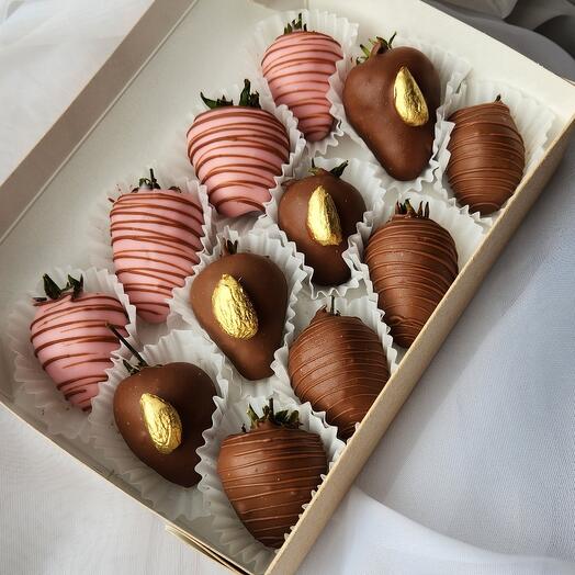Клубника в шоколаде 12шт 🤩