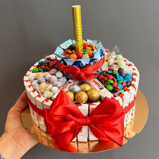 Gift composition children's cake