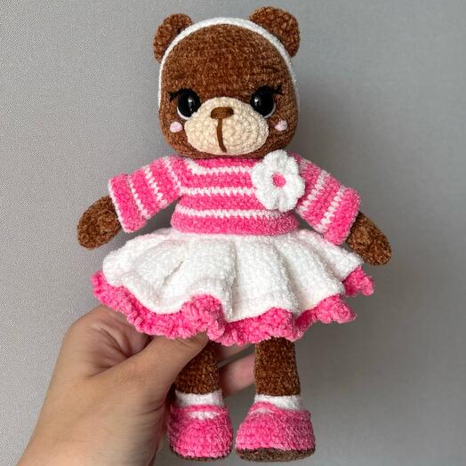Мишка Рузанна мягкая игрушка