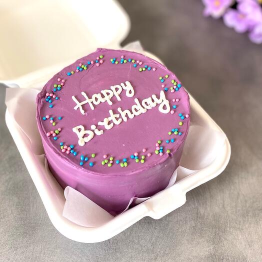 Pastel de cumpleaños Bento