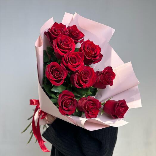 Красные розы 🌹 11 шт
