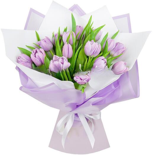 Lilac Tulip Bouquet