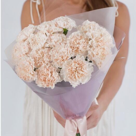 Букет из селективных гвоздик «Моя радость»