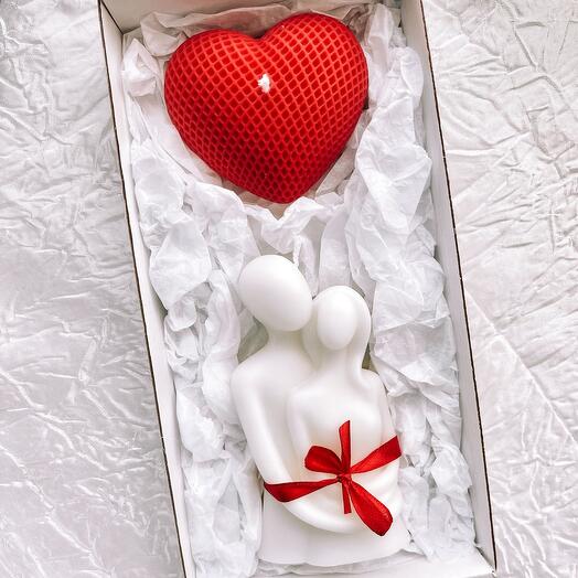 Set of candles "Lovers"