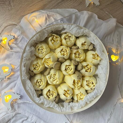 Зефир в круглой коробке