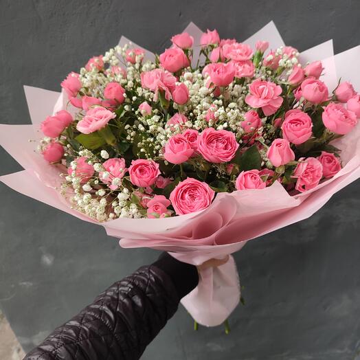 Букет из кустовых розички