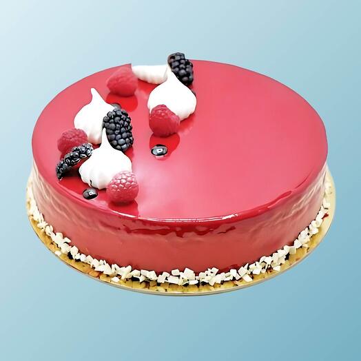 Raspberry  cake