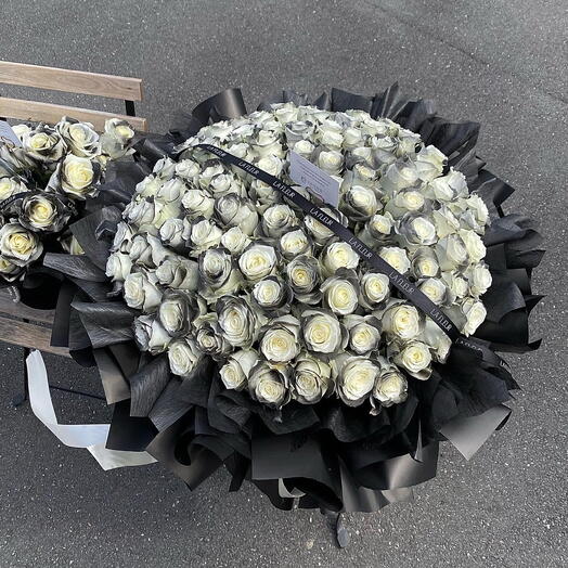 Black White Lux Bouquet
