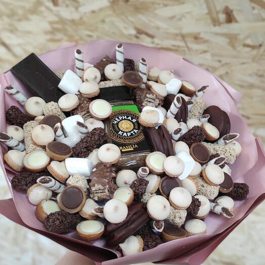 Букет из конфет в Улан-Удэ недорого, купить сладкий букет с доставкой в ...