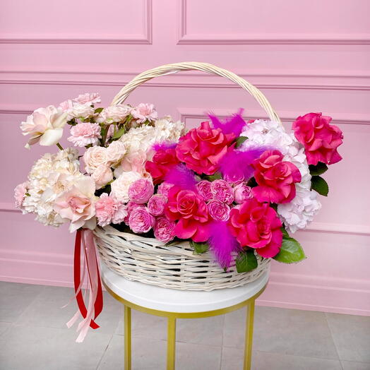 Flowers in a Basket