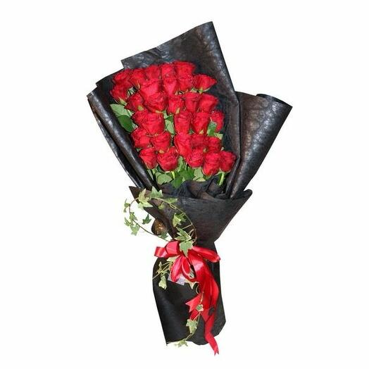 Elegant 30 Red Rose Bouquet