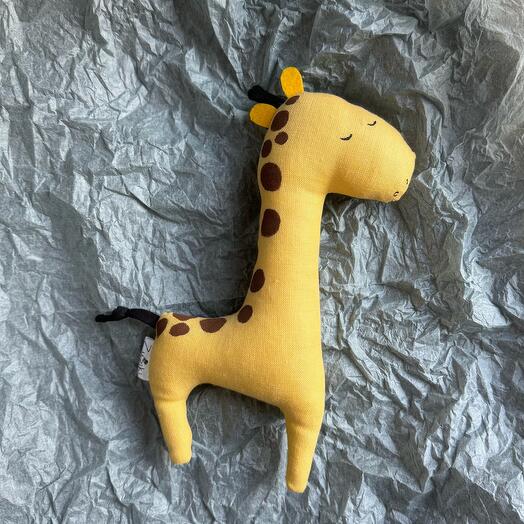 Игрушка ручной работы Жираф