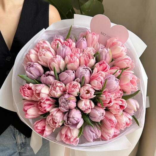 50 Peony shaped tulips